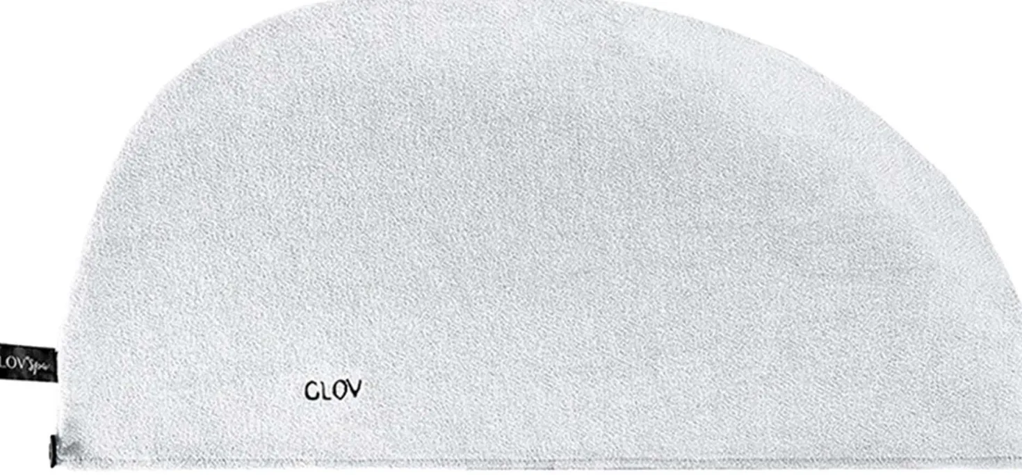 GLOV Ultra-Absorbent Premium Hair Towel Wrap Original White