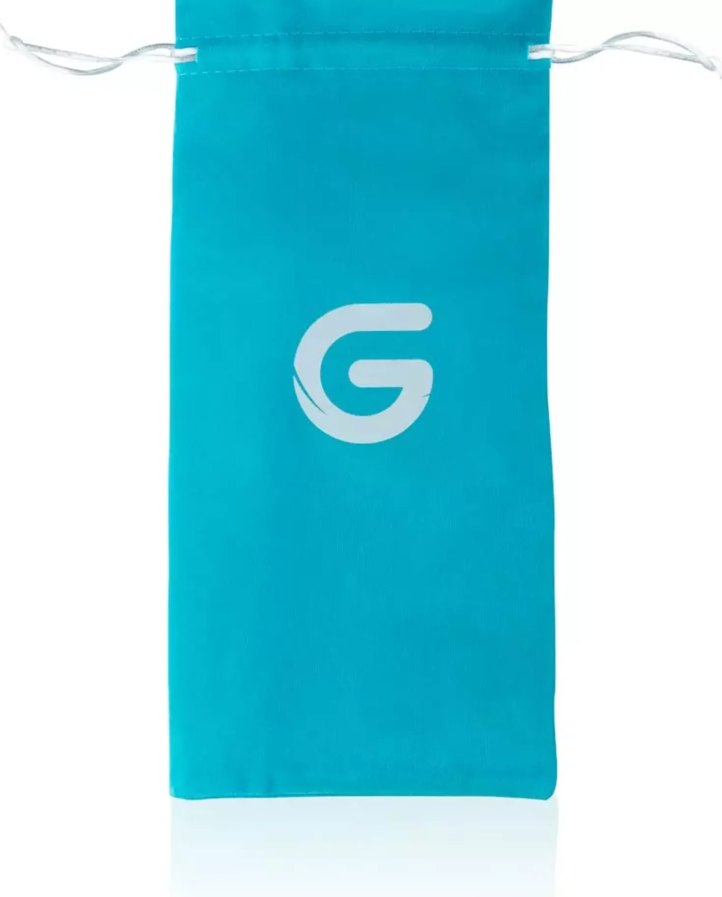 Gläs Blue Swirl Textured Sensual Glass Dildo