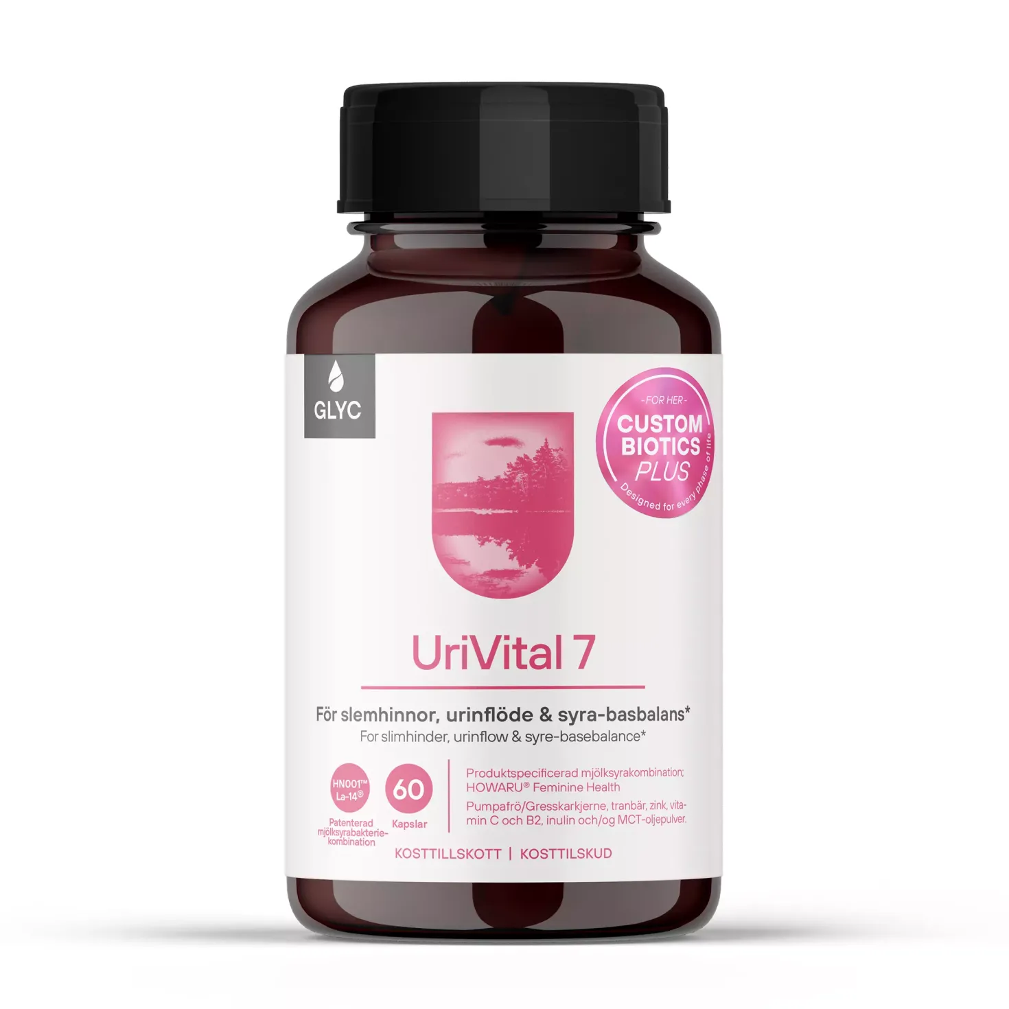 GLYCBiotics Plus Urivital7 60 stk