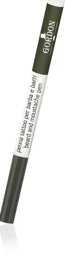 Gordon Beard and Moustache Pen Cool Brown