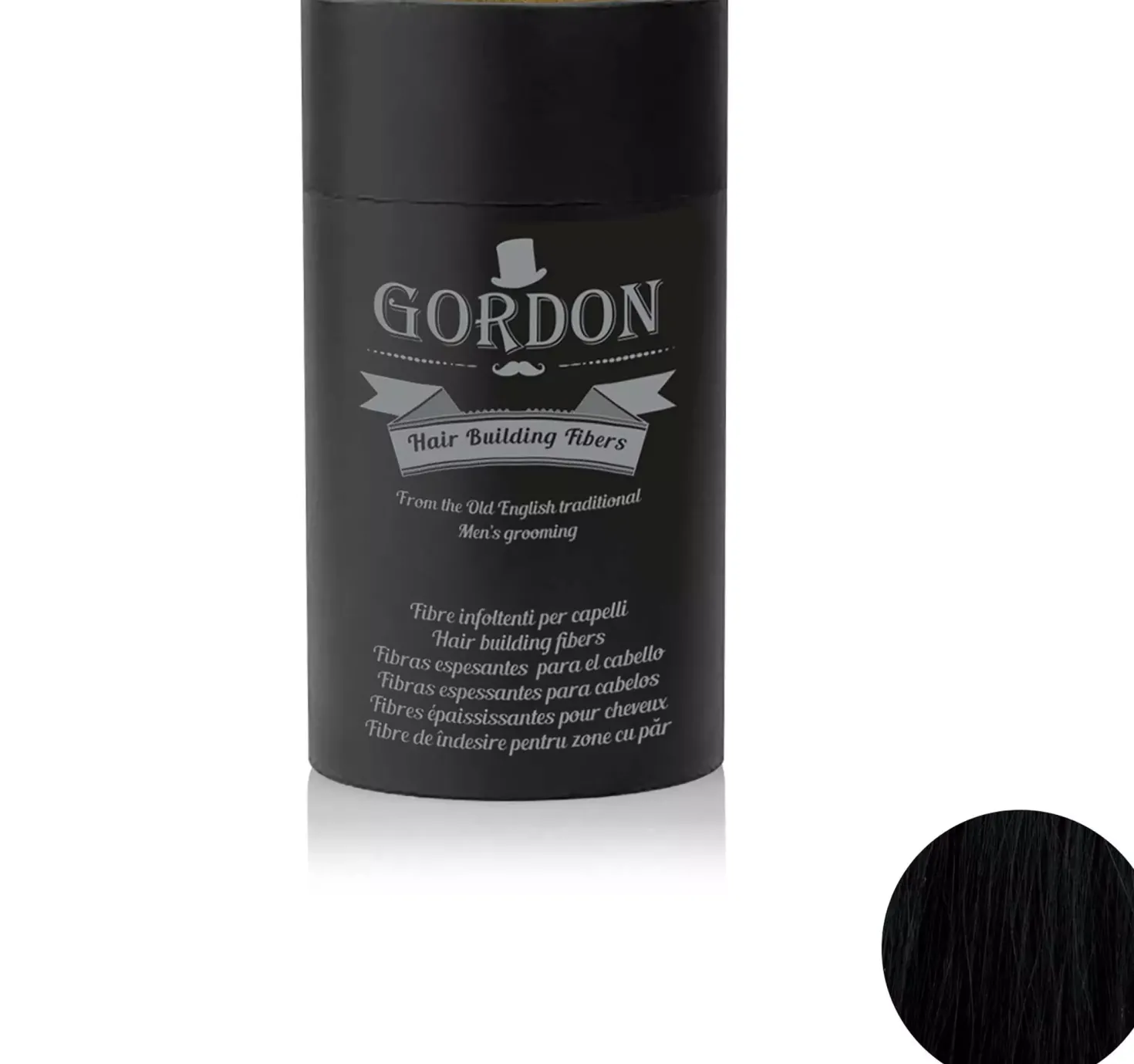 Gordon Hair Buidling Fibers Black