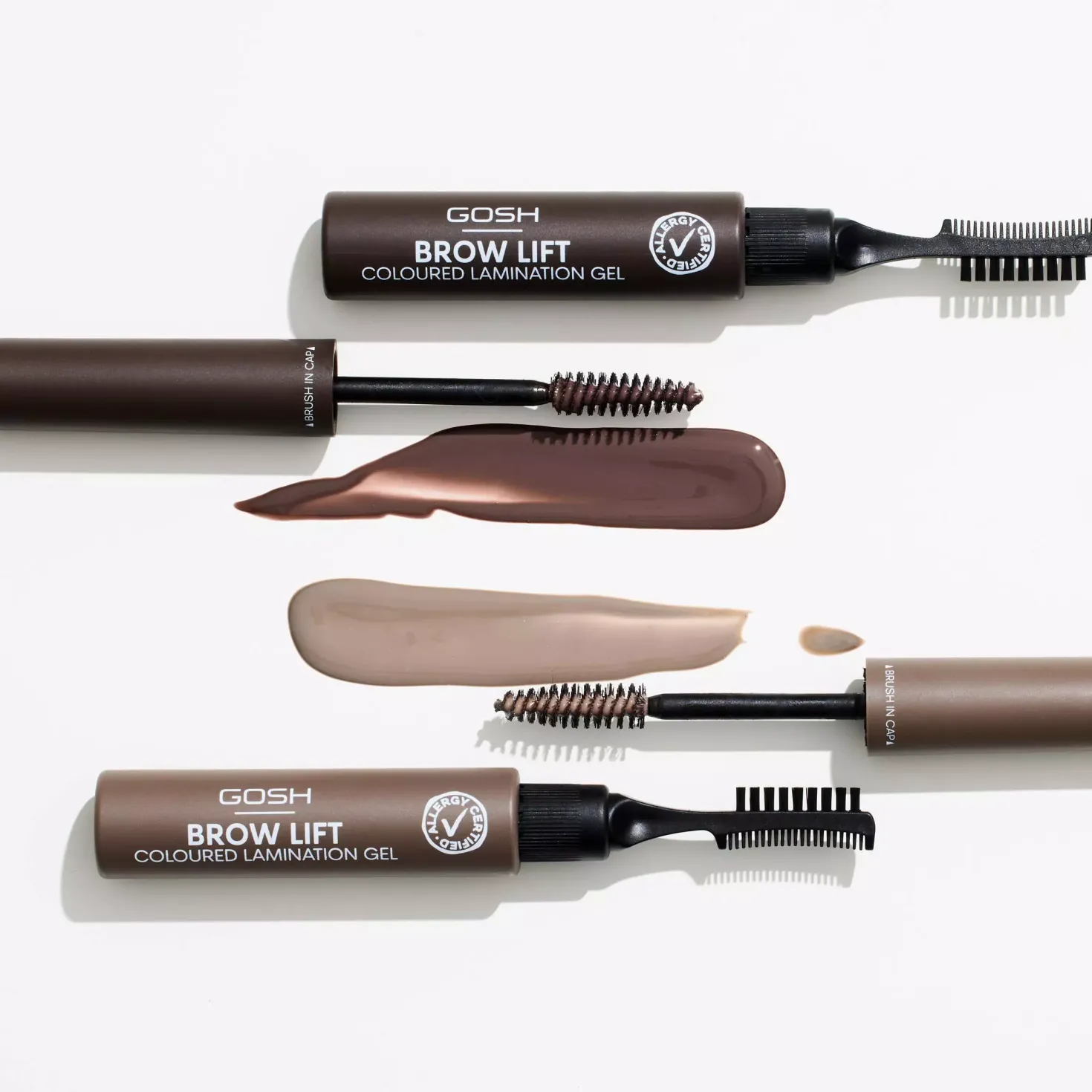 Gosh Brow Lift Coloured Lamination Gel 002 Dark Brown
