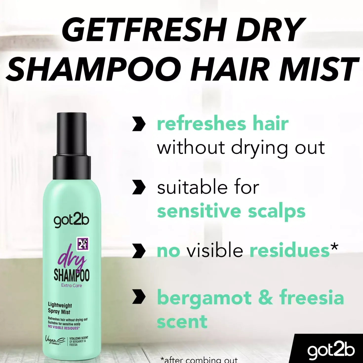 got2b Dry Shampoo Mist 150 ml