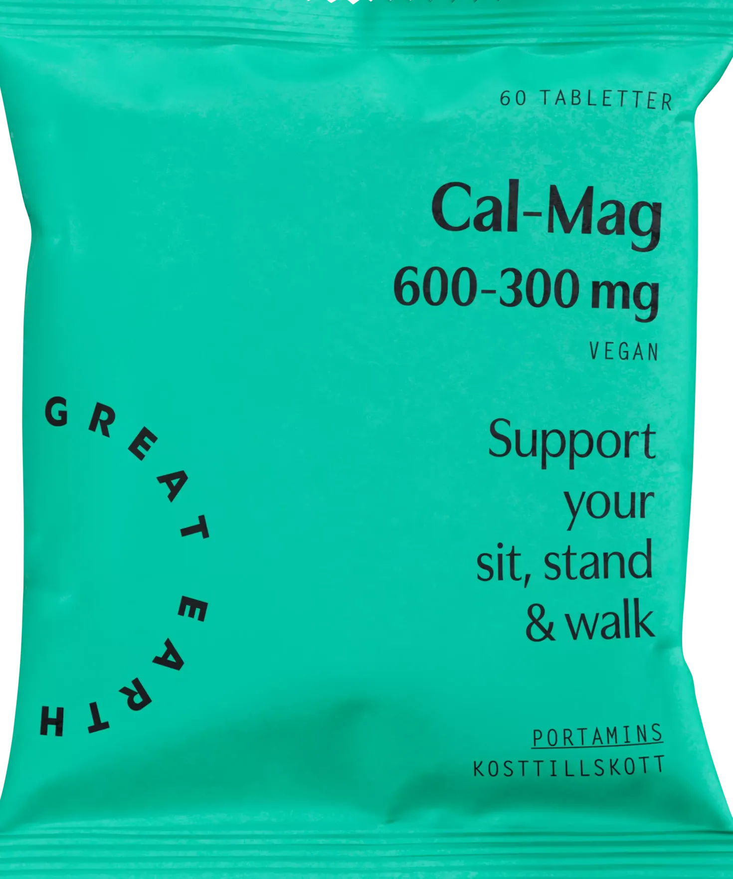 Great Earth Cal-Mag 600-300 mg 60 tab Refill