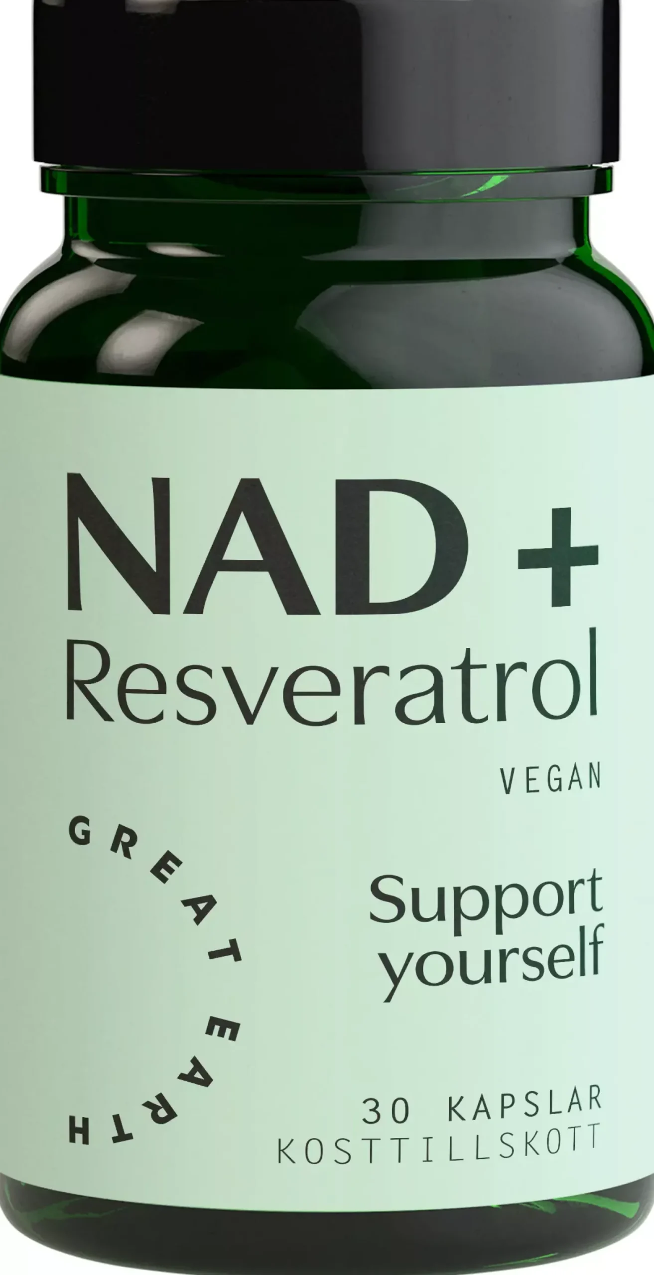 Great Earth NAD+ Resveratrol 30 stk