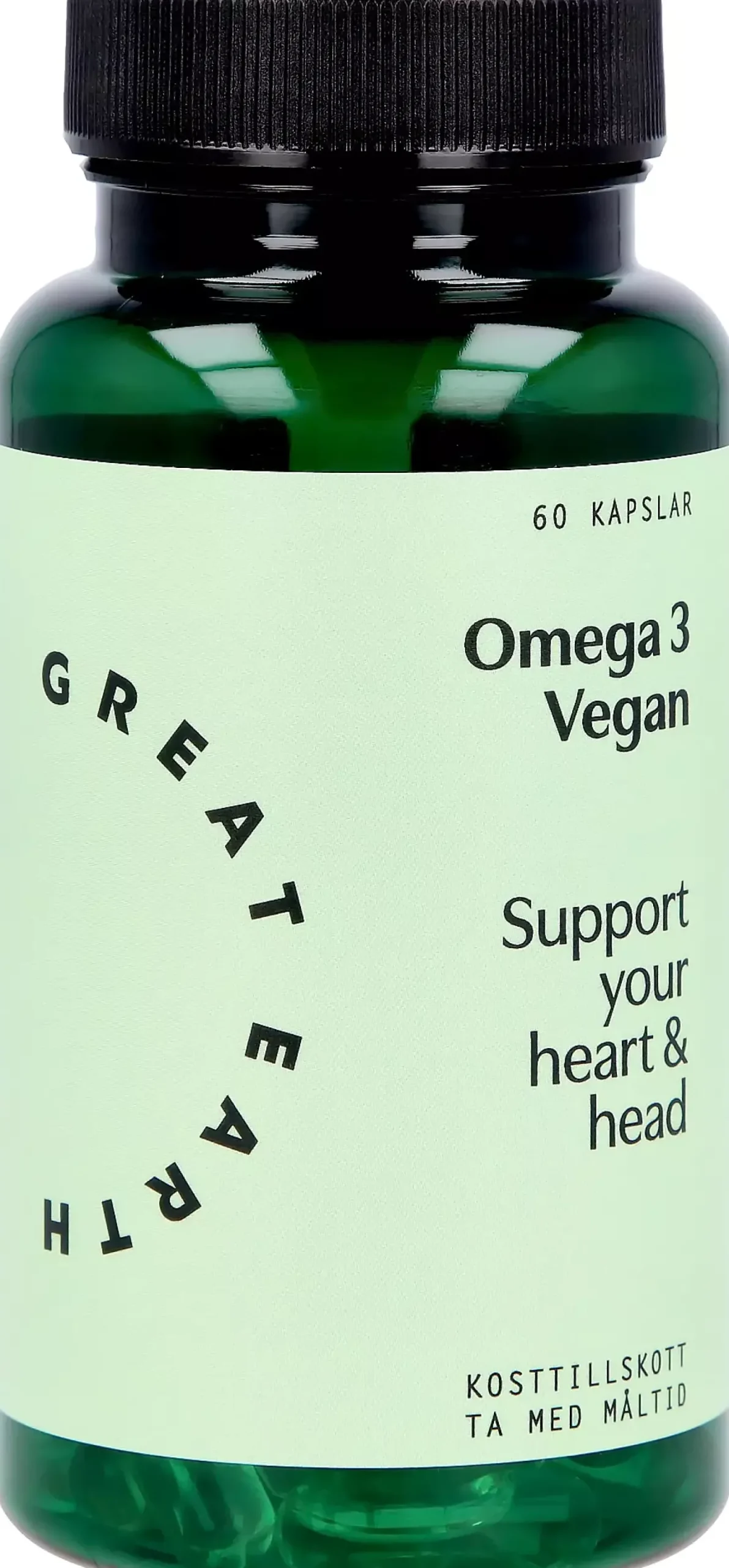 Great Earth Omega 3 Vegan 60 kap