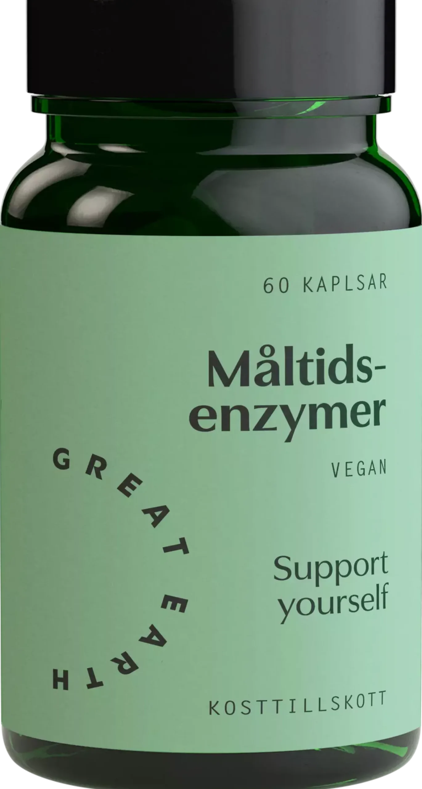 Great Earth Vegan Enzymes 60 stk