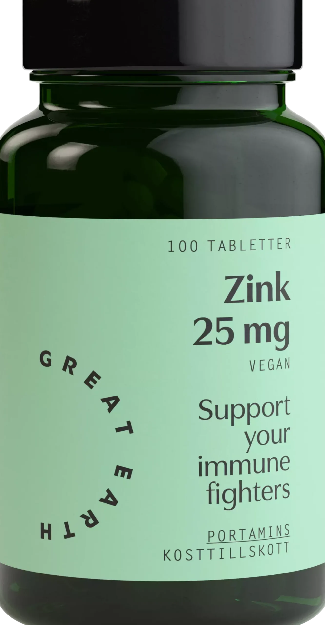 Great Earth Zink 100 stk