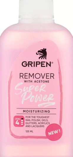 Gripen Remover With Acetone Super Power 125 ml