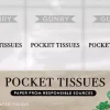 Gunry Pocket Tissues 10 x 10 pcs
