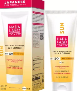 Hada Labo Tokyo Super Moisturizer Sun Lotion SPF 50 200 ml