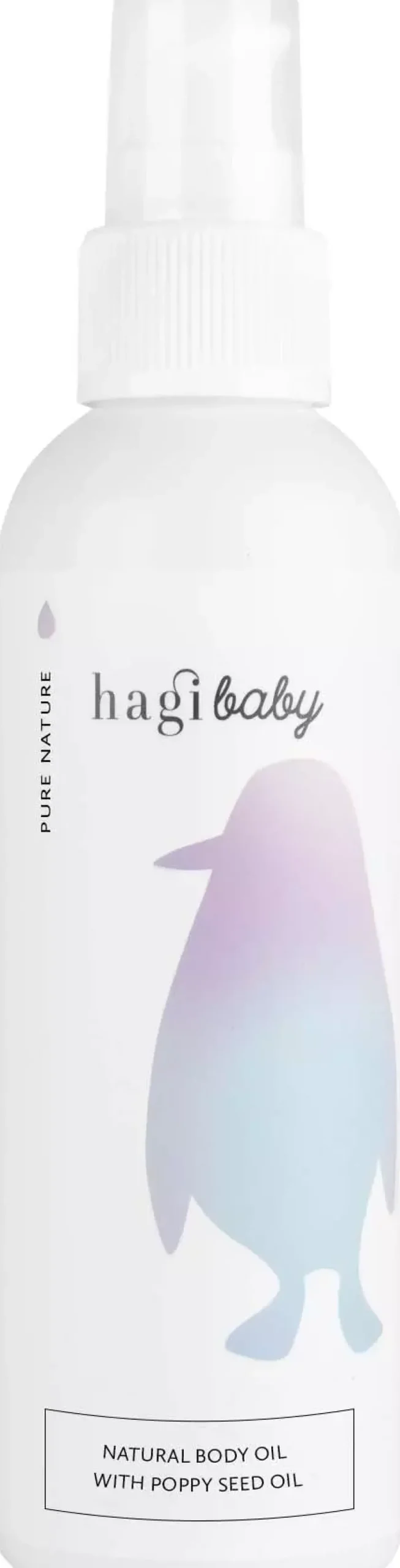HagiBaby Natural Body Oil With Poppy Seed Oil 150 ml
