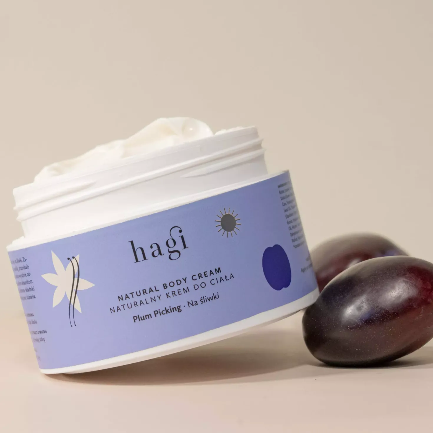 Hagi Natural Body Cream Plum Picking 200 ml