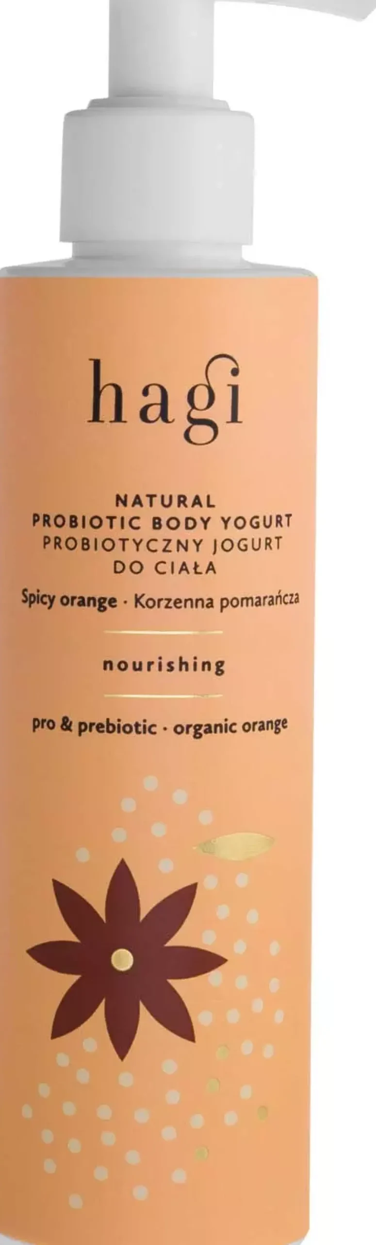 Hagi Natural Probiotic Nourishing Body Yogurt Spicy Orange 200 ml