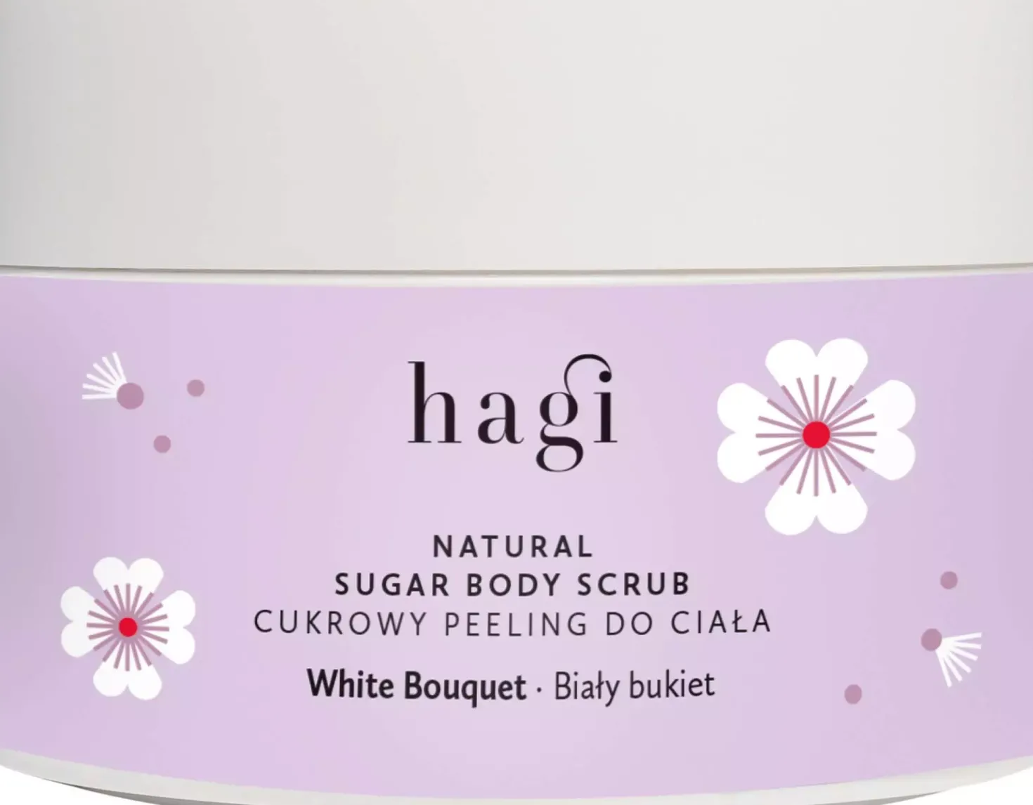 HagiWhite Bouquet Natural sugar Body Scrub 200 ml