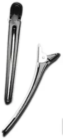 Hair Clips Alu/Plastic 12-pack