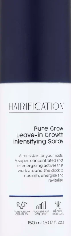HairificationPure Grow Leave-In Growth Intensifying Spray 150 ml