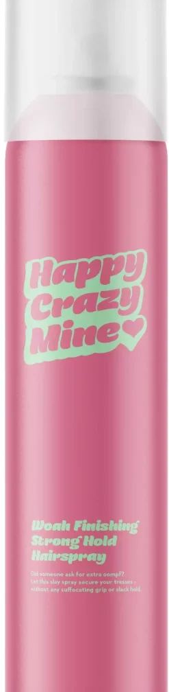 Happy Crazy Mine Woah Finishing Hairspray Strong Hold 300 ml