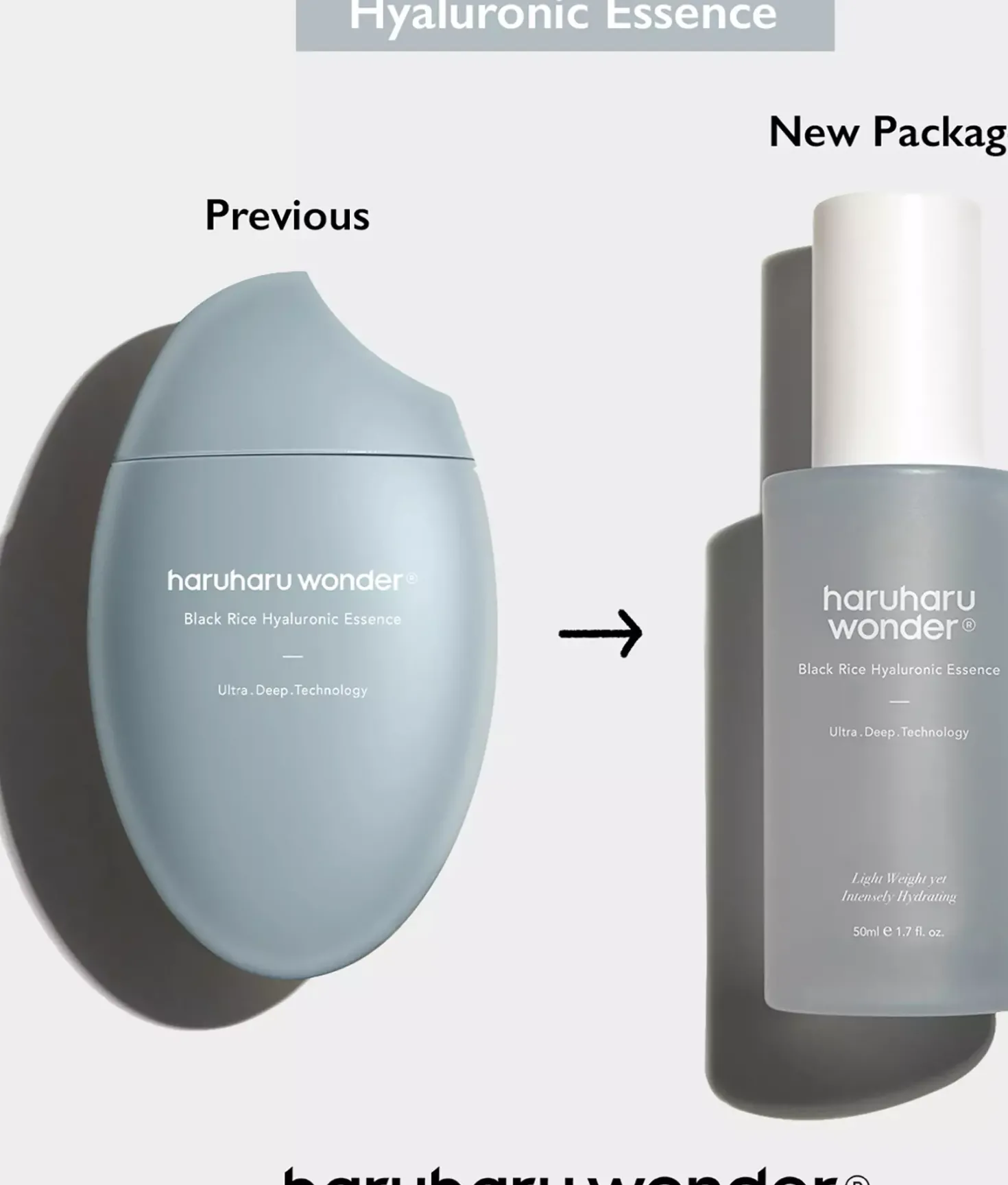 haruharu wonderBlack Rice Hyaluronic Essence 50 ml