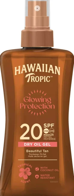 Hawaiian Tropic Glowing Protection Dry Oil Gel SPF20 200 ml