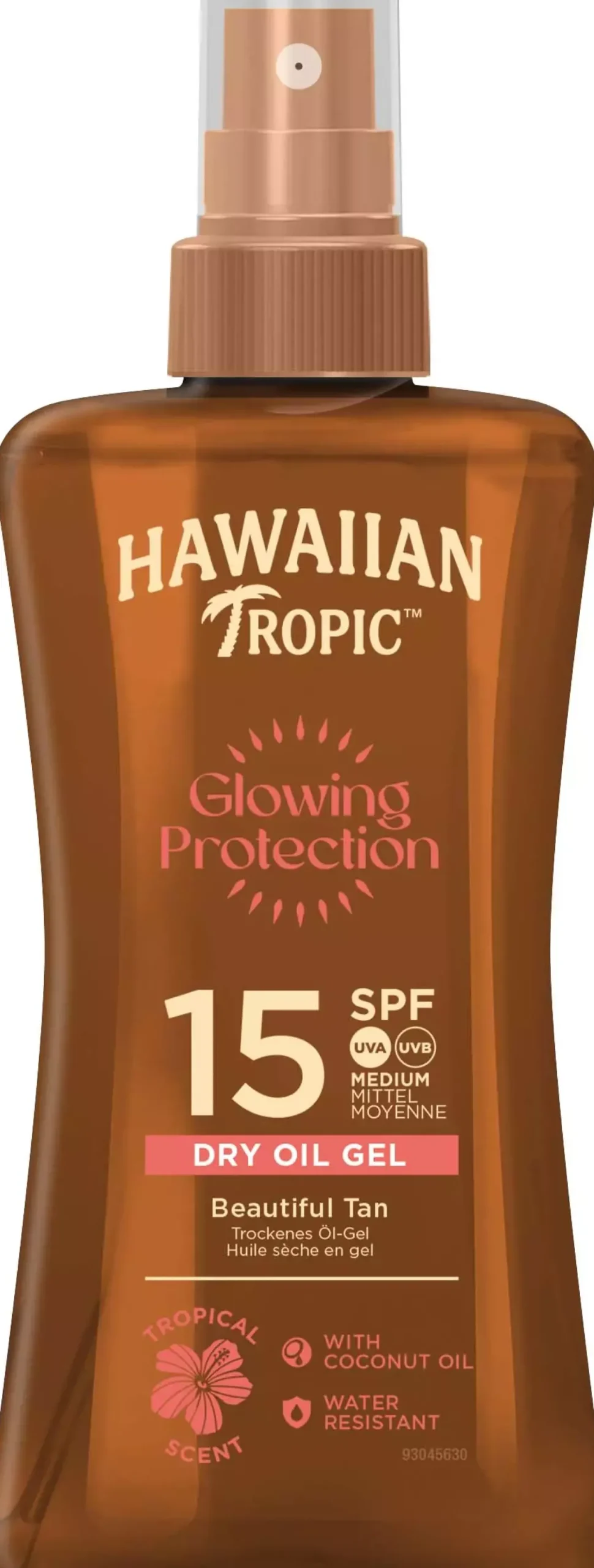 Hawaiian Tropic Glowing Protection Dry Oil Gel SPF15 200 ml