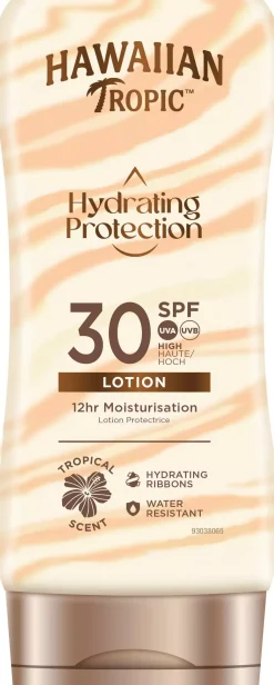 Hawaiian Tropic Hydrating Protection Lotion SPF30 180 ml