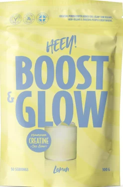 Heey!Creatine Boost & Glow Creatine + Coll-egan® Lemon 300 g
