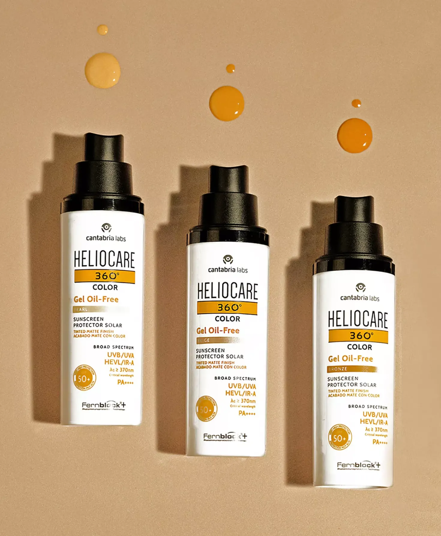 HELIOCARE Gel oil-free SPF 50+ Pearl Bronze