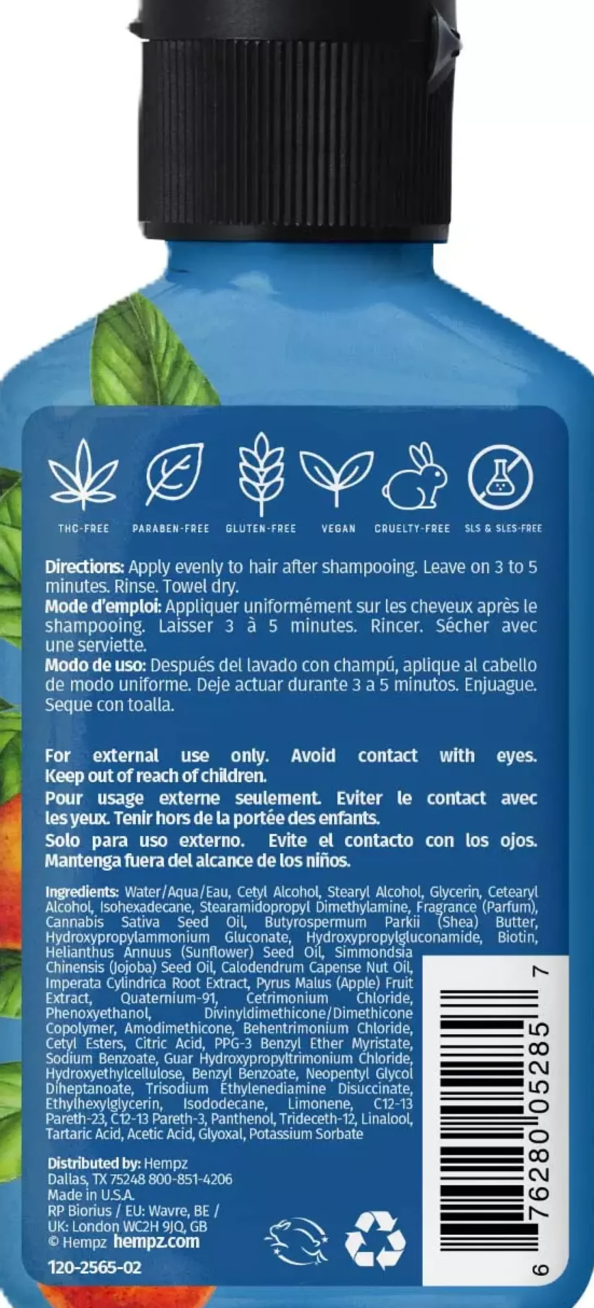 Hempz Mini Triple Moisture Herbal Conditioner 66 ml