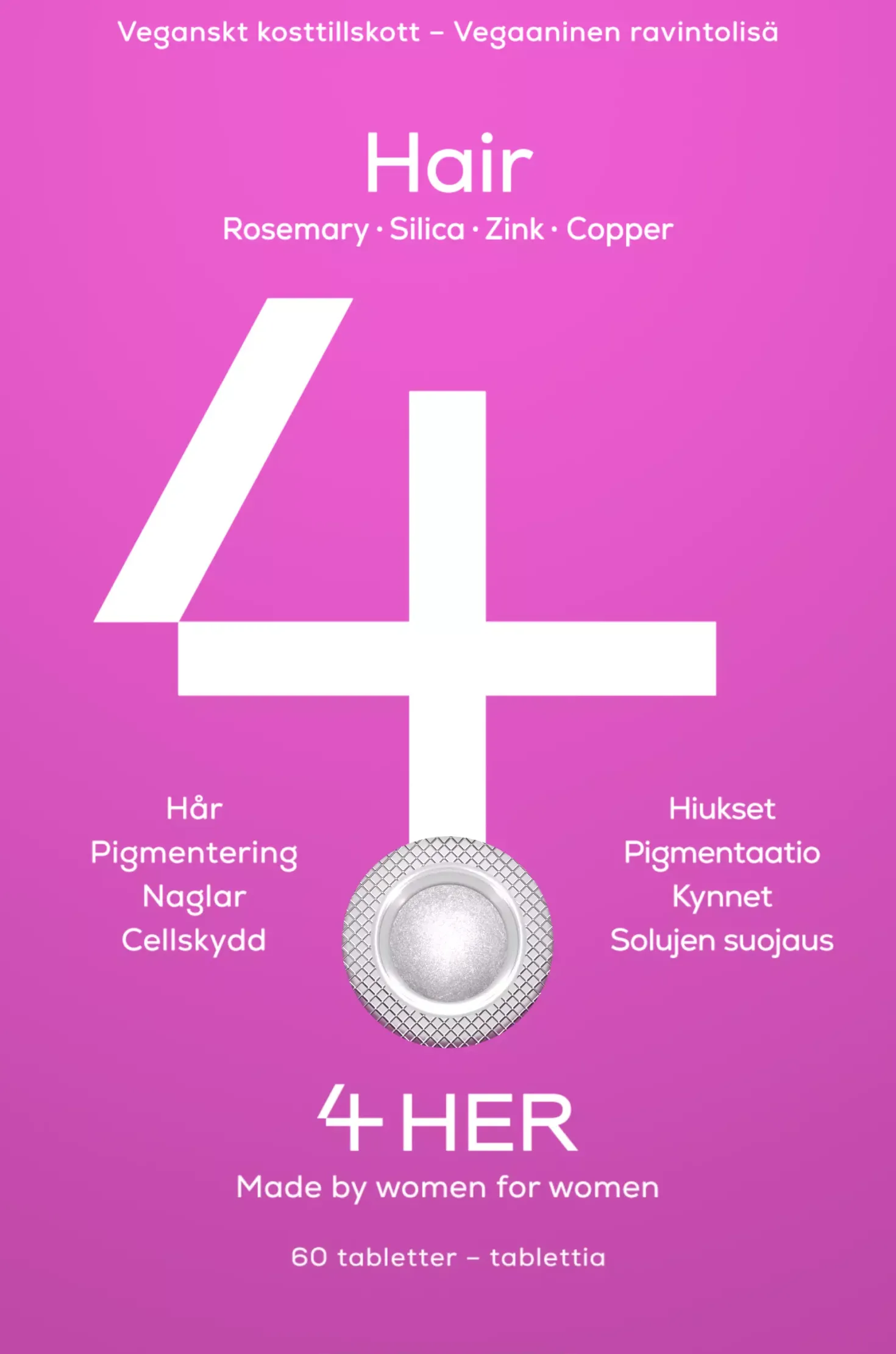 4Her Hair supplement 60 stk