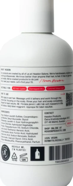 HH Simonsen ROD Curling Iron vs4 touch handle