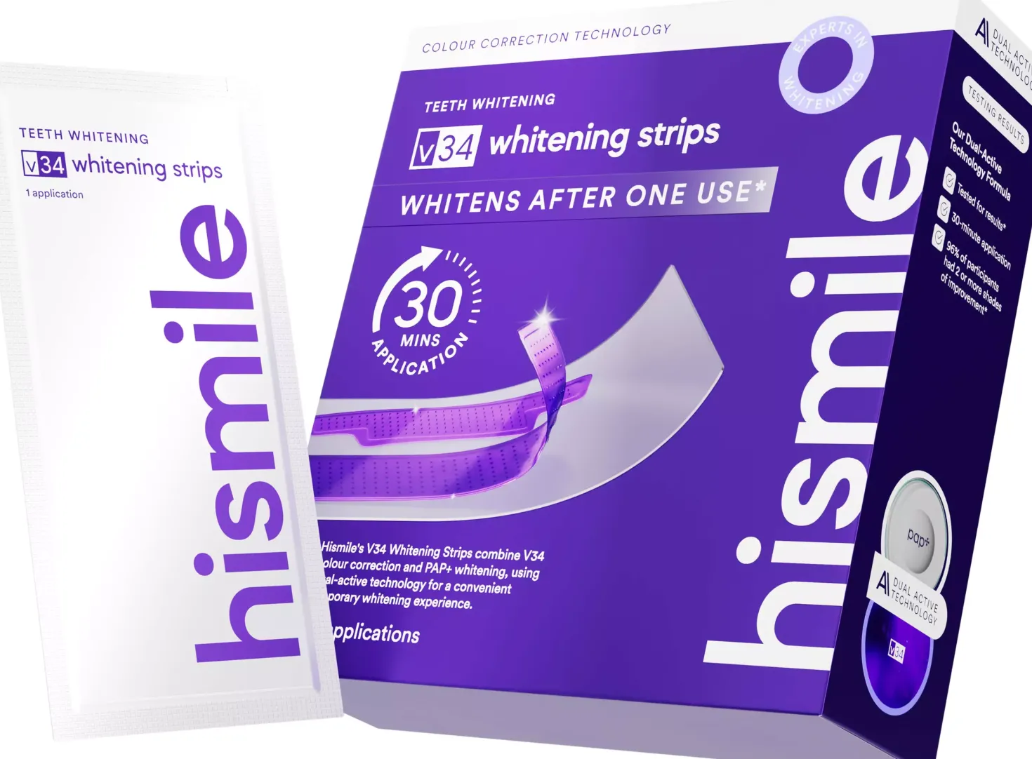 Hismile V34 Teeth Whitening Strips