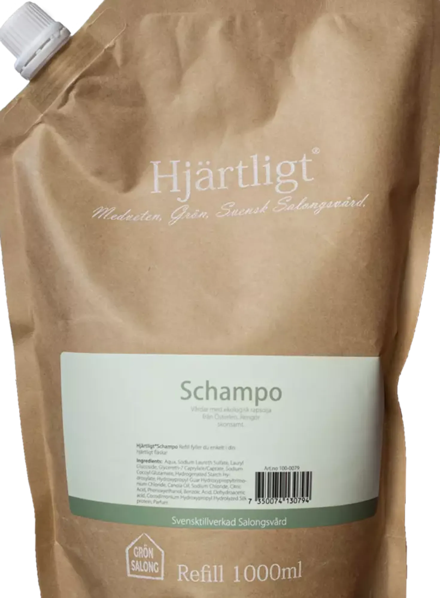 Hjärtligt Original Schampo Refill 1000 ml