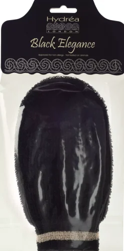 Hydréa London Exfoliating Spa Mitt Black