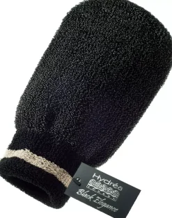 Hydréa London Exfoliating Spa Mitt Black