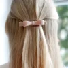 Ia Bon Bow Clip Grey Marble