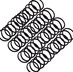 Ibero Hair Ties Black 50 stk