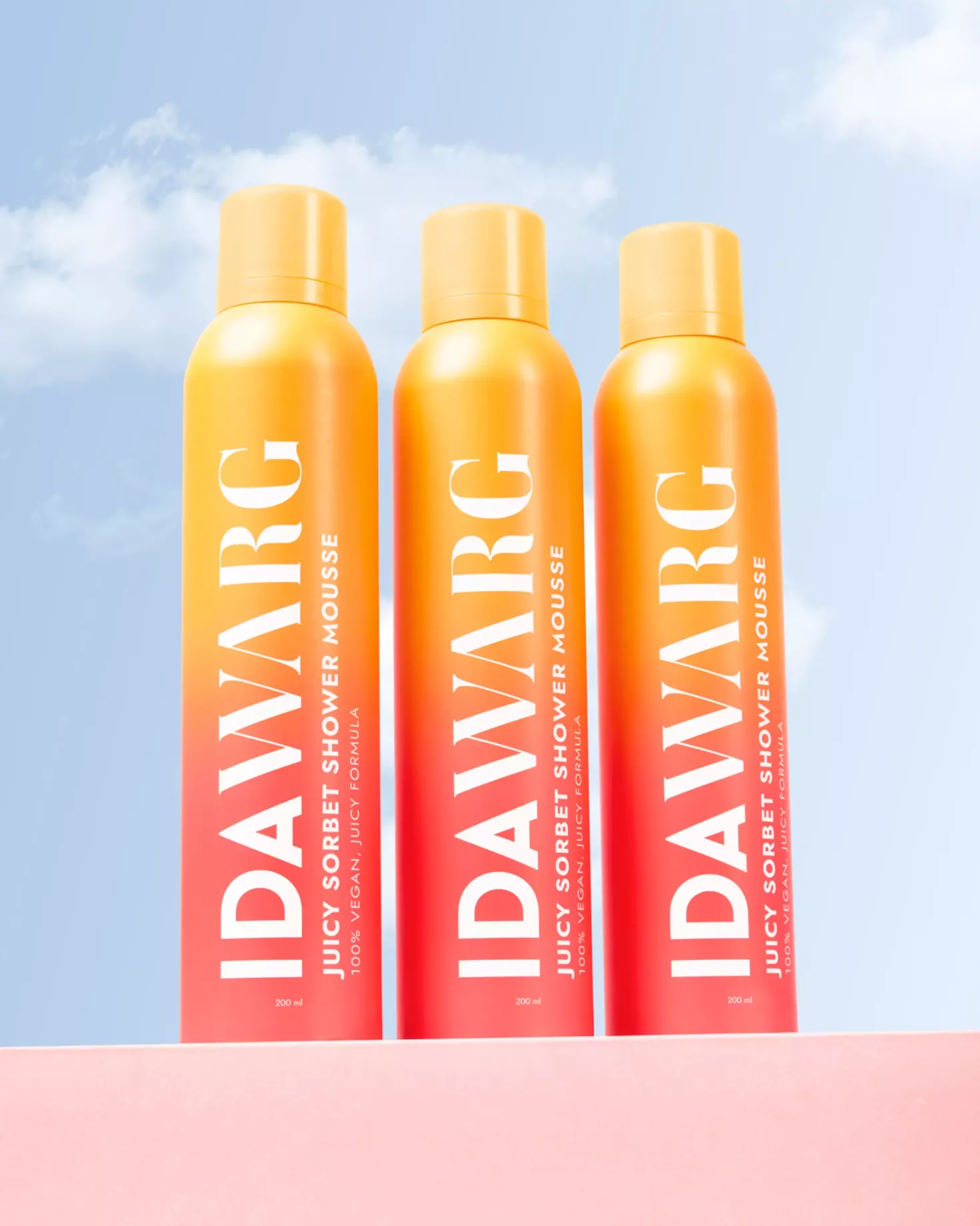 IDA WARG Beauty Juice Sorbet Shower Mousse 200 ml