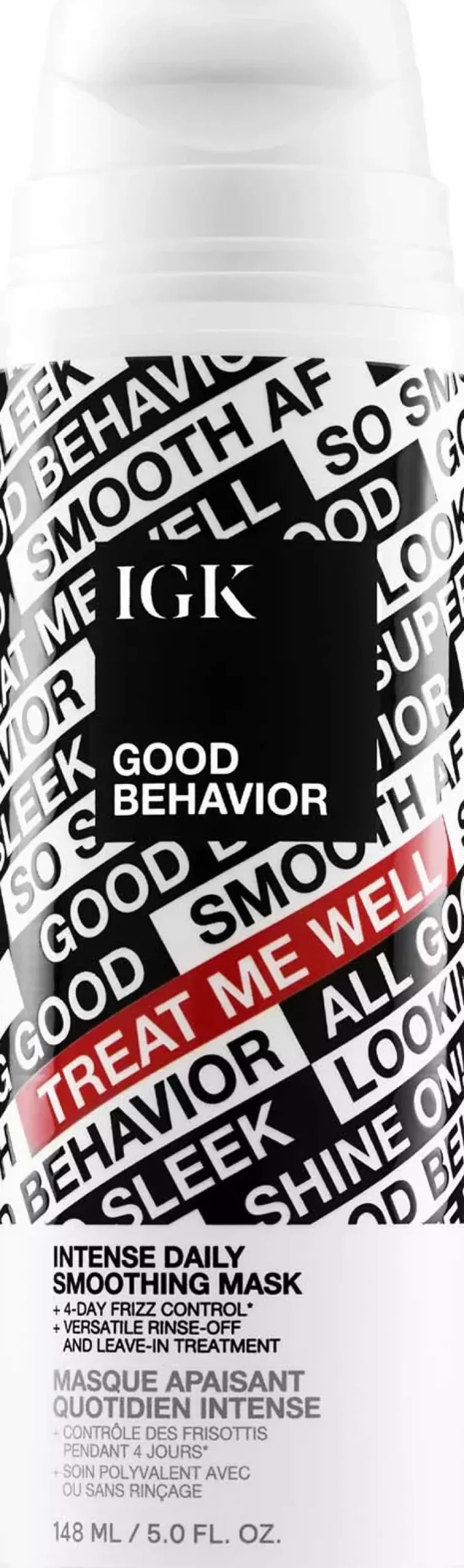IGK Good Behavior Intense Daily Smoothing Mask 148 ml