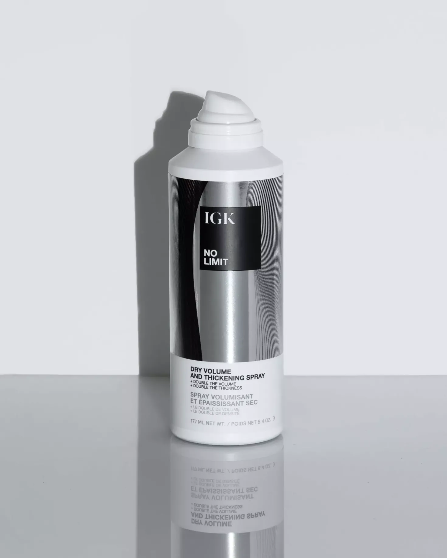 IGK No Limit Dry Volume & Thickening Finishing Spray 177 ml