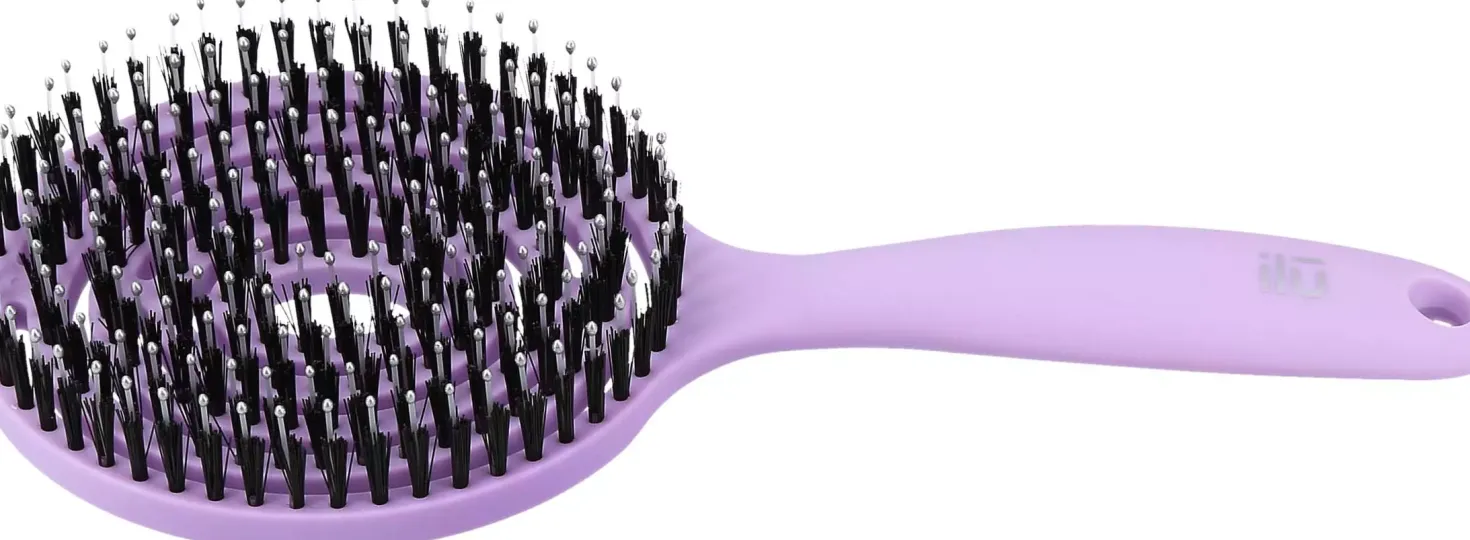 ilū Hairbrush Lollipop Pink