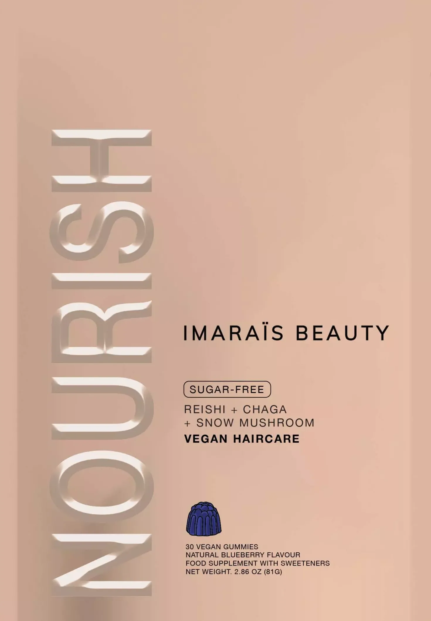 Imaraïs Beauty Nourish Haircare Gummies 30-pack