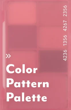 I'm Meme Color Pattern Palette 002 Petal Pattern