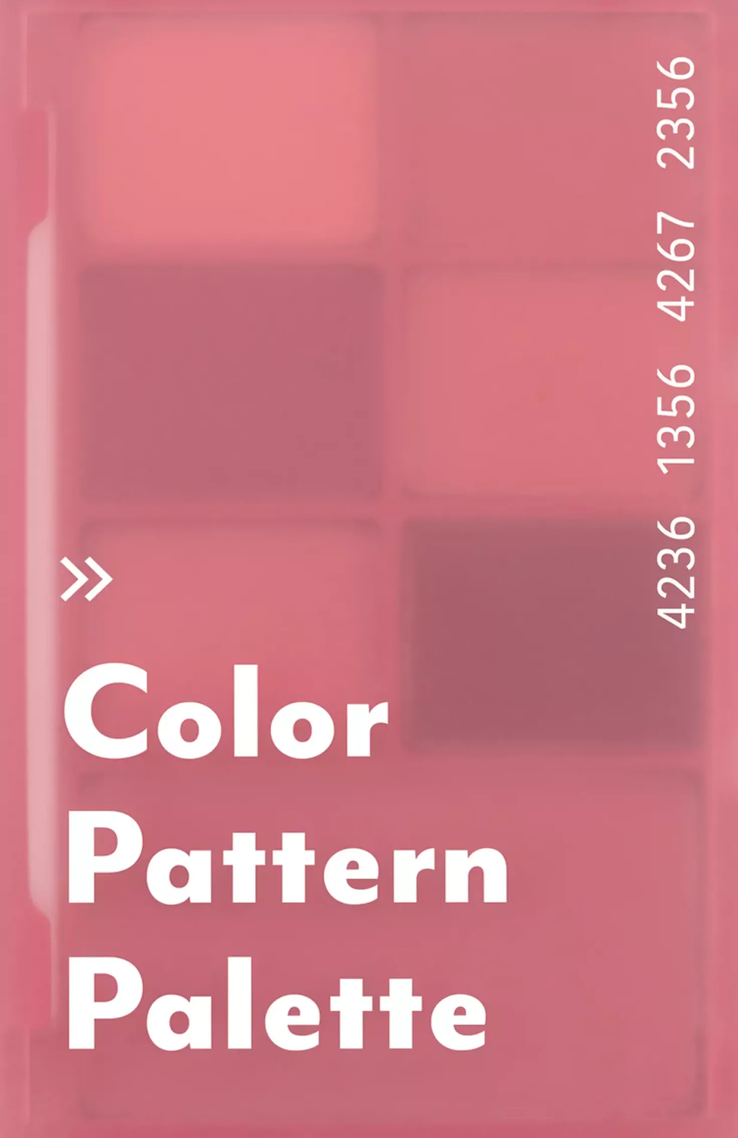 I'm Meme Color Pattern Palette 002 Petal Pattern