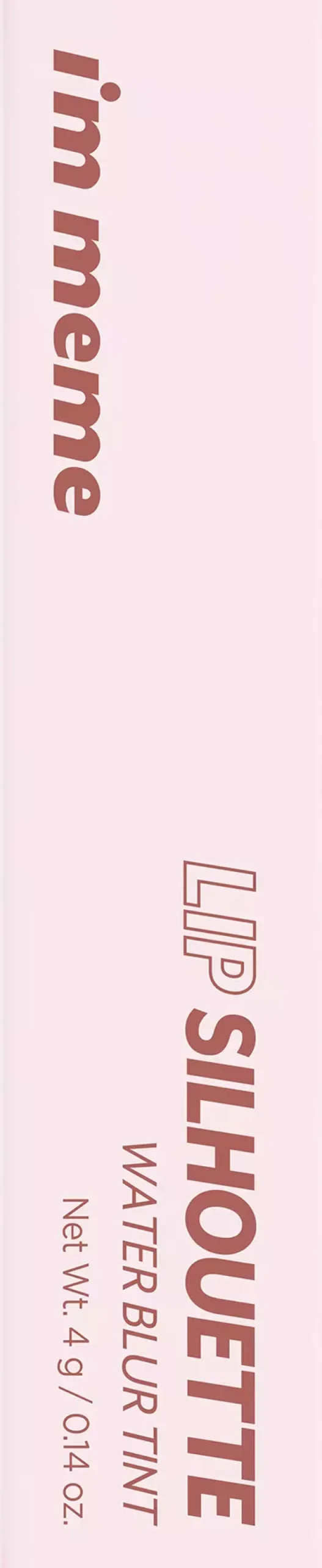 I'm Meme Lip Silhouette Water Blur Tint Vintage Orange