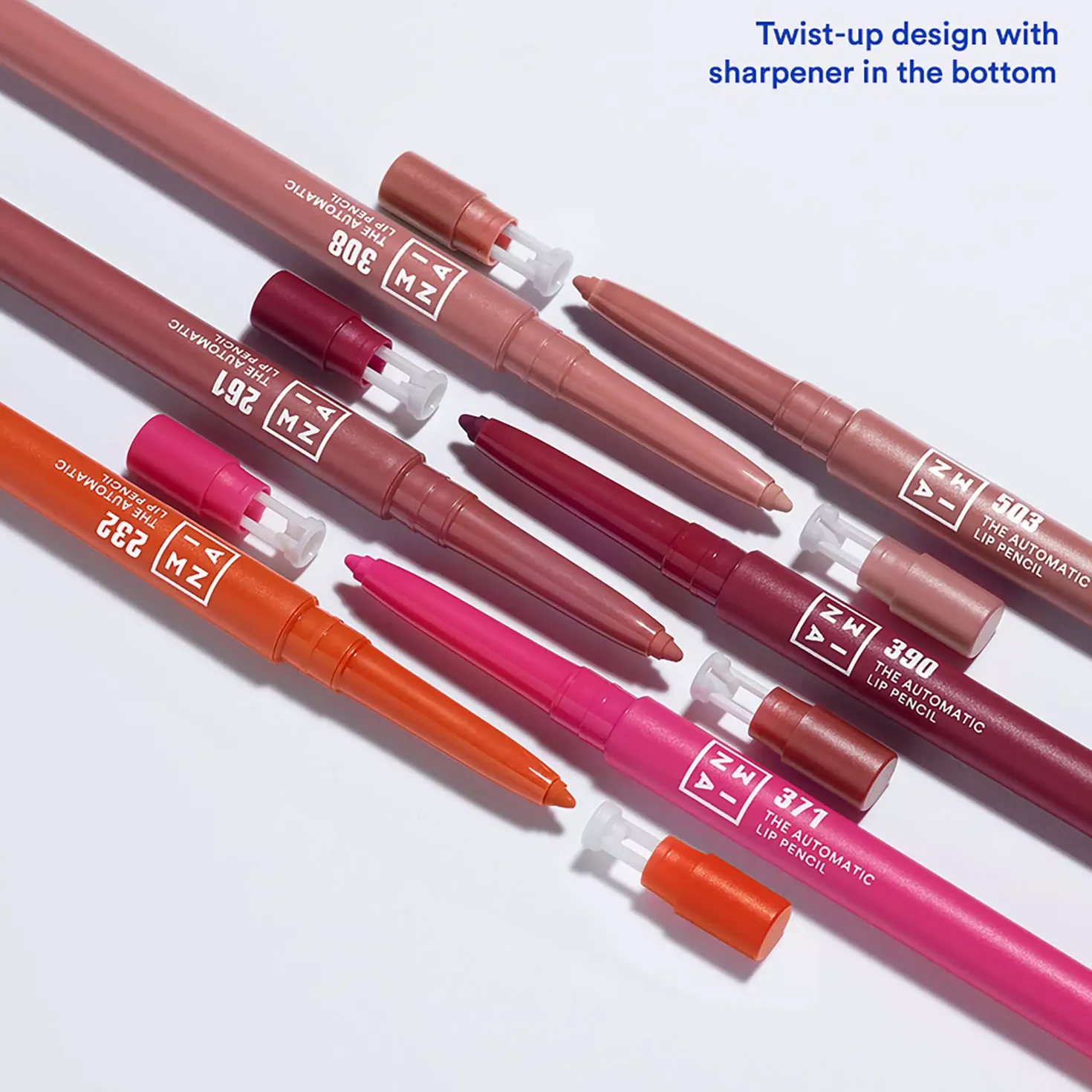3INA The Automatic Lip Pencil 502 Light Nude Beige