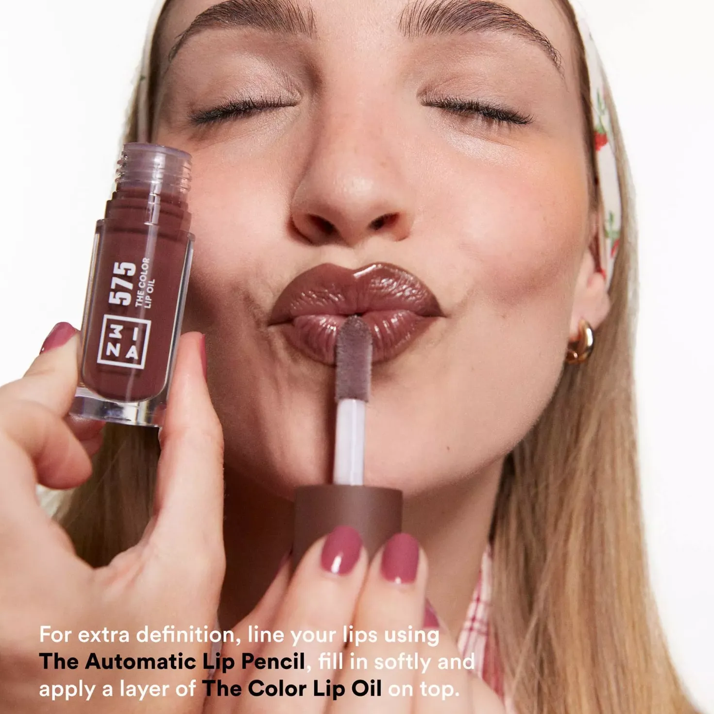 3INA The Color Lip Oil 900 Black