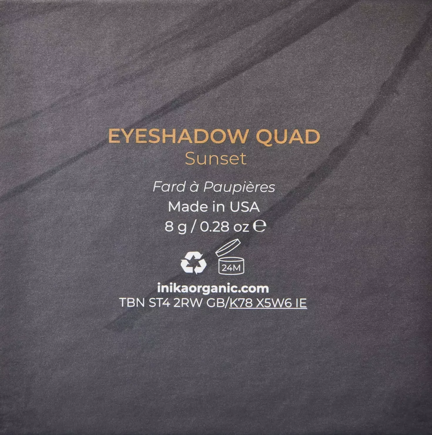 Inika Organic Eyeshadow Quad Wind