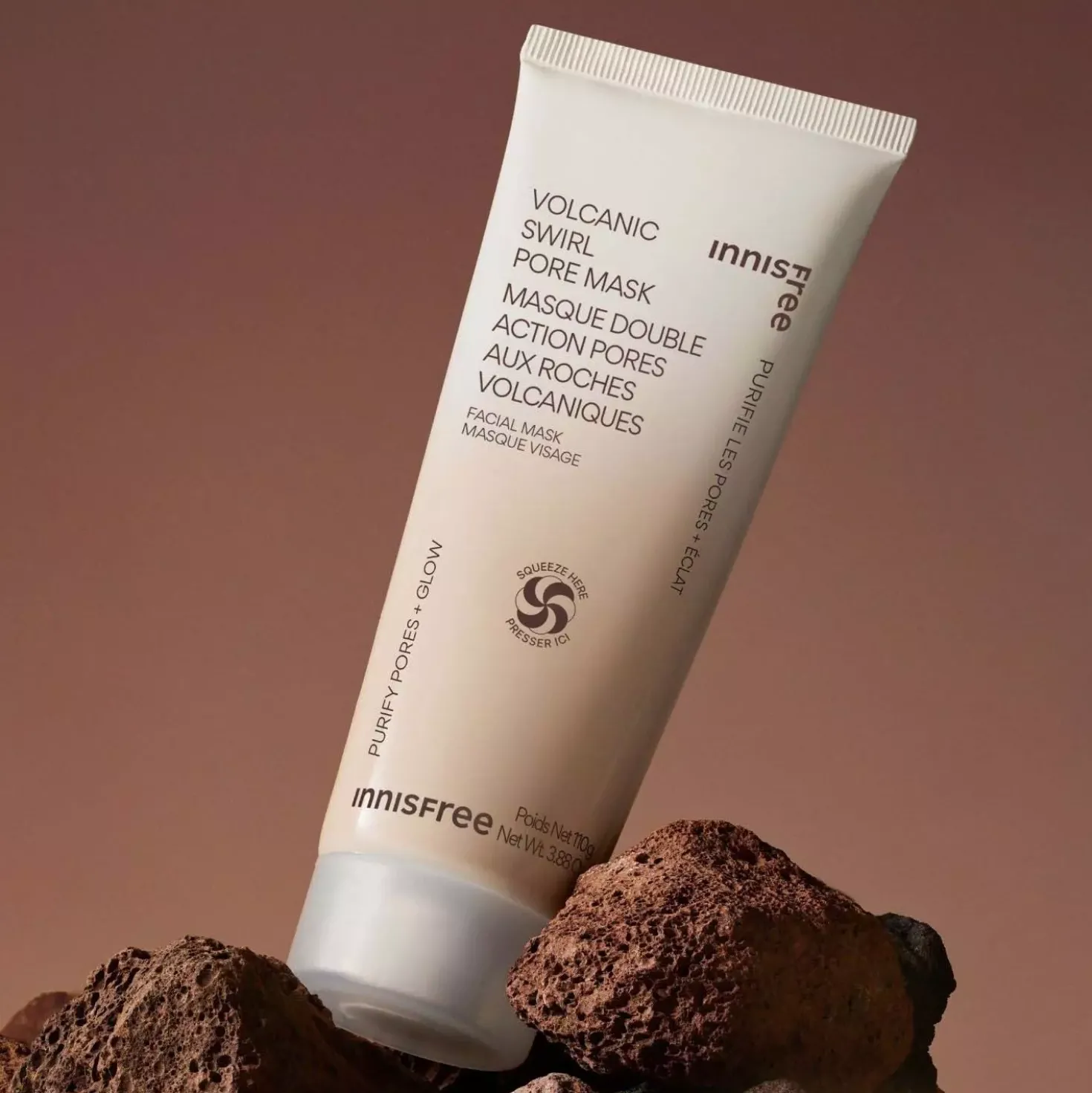 Innisfree Volcanic Swirl Pore Mask 110 g