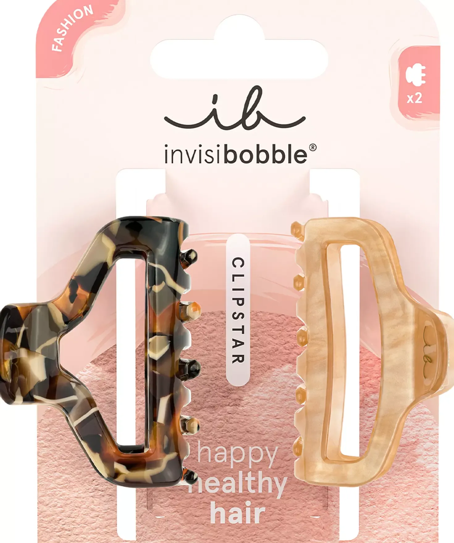 InvisibobbleFashion Clipstar Hair Claw 2-pack Roar & Golden